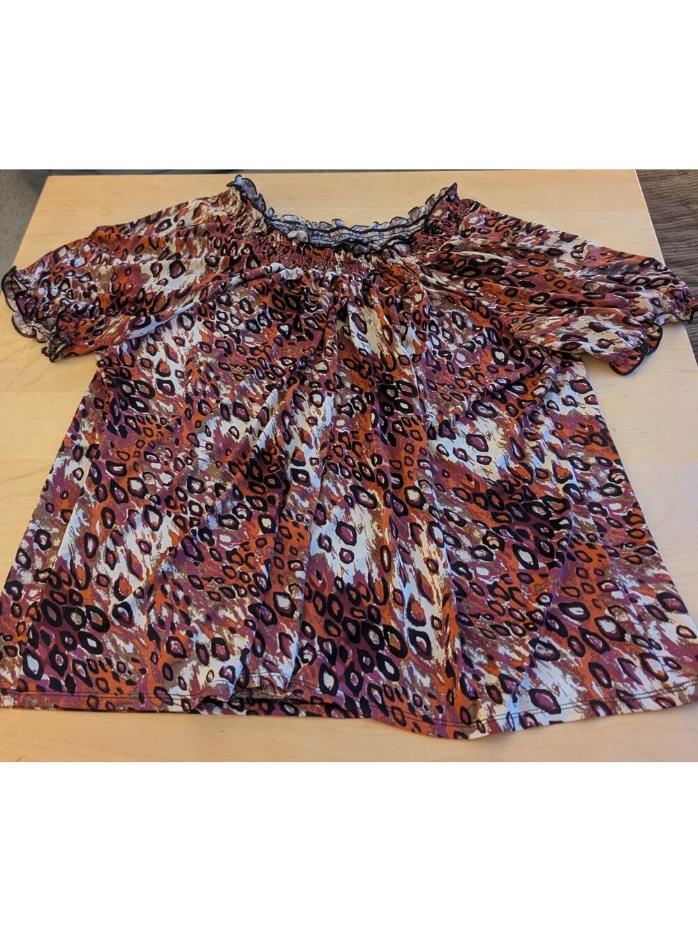 🏖️Women's 3X Notations Blouse